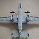 Illustration for article titled Giant LEGO B-1B Bomber Escorted by Fighters, Hawkeye Aircraft